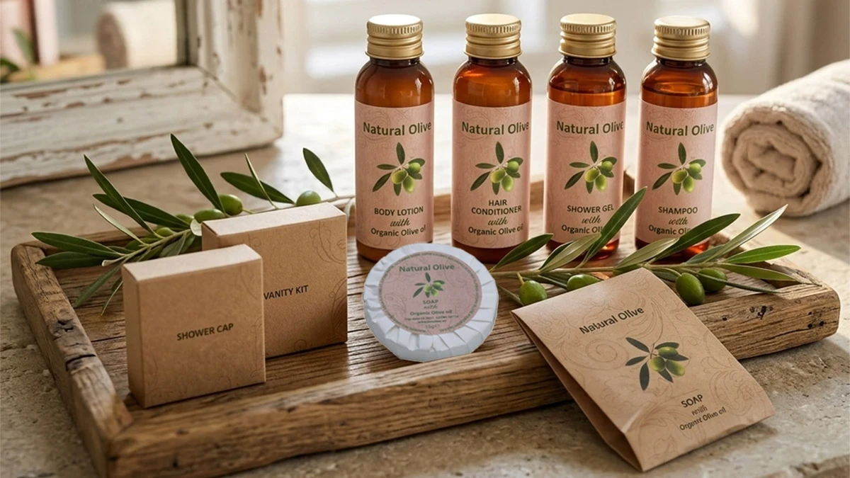 Linea Cortesia Natural Olive con Olio d'Oliva Bio