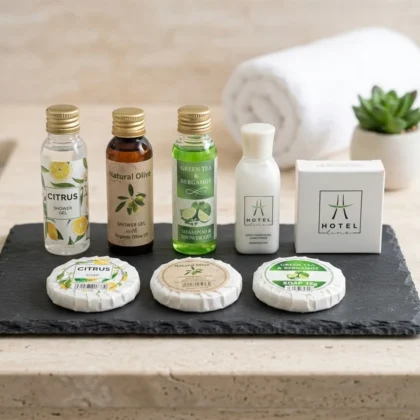 Kit campionatura omaggio di linee cortesia per hotel, B&B e strutture ricettive.