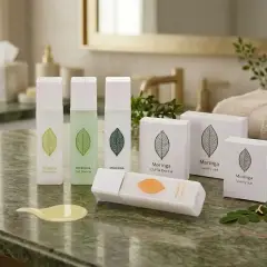 Miniatura set cortesia Moringa per hotel